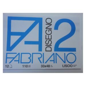 Fabriano Album e blocchi da disegno ALBUM DIS F2 COLL LIS 33X48