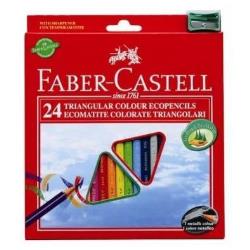 Faber Castell Pastelli CF24 MATITE ECO TRIANGOLARI