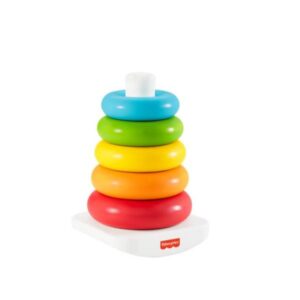 Mattel Prime Costruzioni e Incastri Piramide 5 Anelli Eco