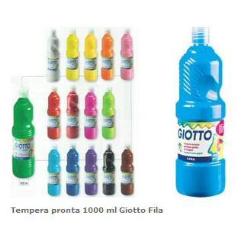Giotto Tubi tempera FLACONE 1000ML TEMPERA VERDE