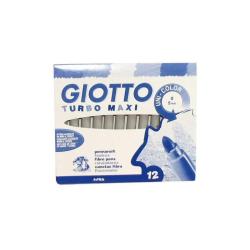 Giotto Pennarelli CF12 GIOTTO TURBOMAXI GRIGIO CENERE