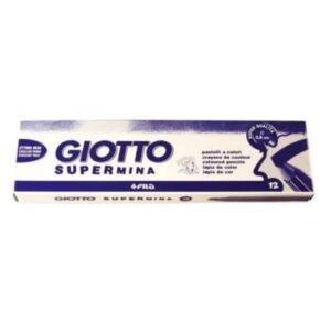 Giotto Pastelli CF12PASTELLI SUPERMINA GIALLO FLUO