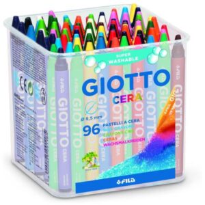 Giotto Pastelli CF96 GIOTTO CERA MAXI BAR. COL ASS