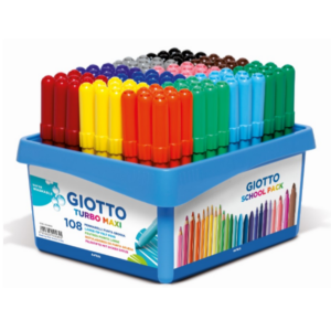 Giotto Pennarelli CF108 SCHOOLPACK TURBO MAXI