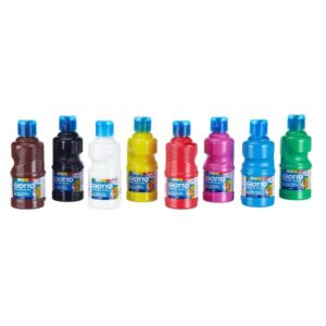 Giotto Tubi tempera CF8 GIOTTO SCHOOLPACK TEMPERA 250ML