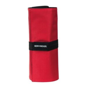 Koh-I-Noor Astucci Astuccio arrotolabile 24 scomparti ROSSO