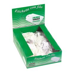 Lebez Spilli CF500 ETICHETTE CON FILO 22X35 MM