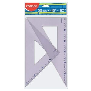 Maped Righe SQUADRE COPPIA GEOMETRIC CM 32