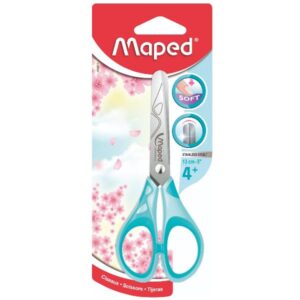 Maped Forbici bimbo FORBICI ESSENTIAL PULSE SOFT – COL PASTEL  – 13CM – IN BLISTER