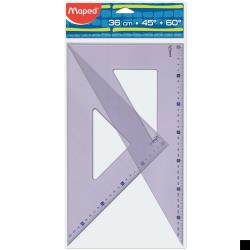 Maped Squadre SQUADRE COPPIA GEOMETRIC CM 36