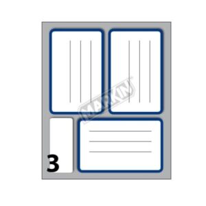 Markin Etichette Indirizzi / Pacchi CF10 ETICHETTE 83X53MM