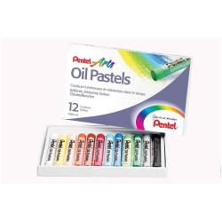 Pentel Pastelli CF12PASTELLI AD OLIO CONF.ASS