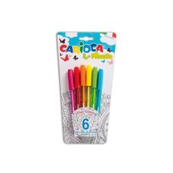Carioca Penne a sfera scuola CF6BL PENNA FIORELLA
