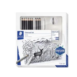 Staedtler Pastelli CHARCOAL SET 12 PEZZI ASSORTITO