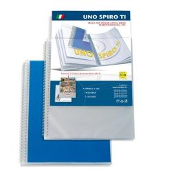 Sei rota Portalistini PORTALISTINI CON SPIRALE IN METALLO PASSO 3 1 IN PP BUCCIA CON COPERTINA E RETRO PERSONALIZZABILI SPIRO UNO TI 22X30 50 BUSTE