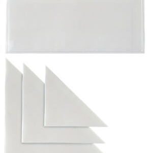 Sei rota Buste in Plastica CF100 TASCA ADESIVA TR10 CR 10X10CM