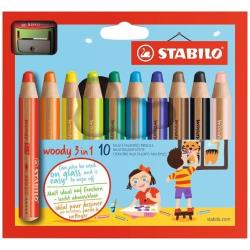 Stabilo Pastelli CF10 STABILO WOODY 880   TEMPERINO
