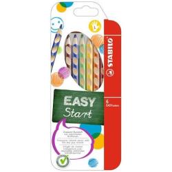 Stabilo Pastelli STABILO EASYcolors per mancini ast.6 matite
