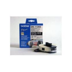 Brother Etichette Altri Formati 300 ETICHETTE IN CARTA NERO SU BIANCO 17 MM X 87 MM