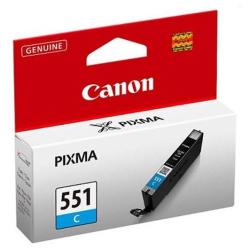 Canon CONSUMABILI STAMPANTI GETTO SERBATOIO INCHIOSTRO CIANO CLI-551 C                                  SERBATOIO INCHIOSTRO CIANO CHROMALIFE 100 . CONTENUTO  7 ML.