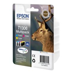 Epson CONSUMABILI STAMPANTI GETTO MULTIPACK 3-COLOURS T1306 DURABRITE ULTRA INK