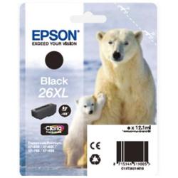Epson CONSUMABILI STAMPANTI GETTO SINGLEPACK BLACK 26XL CLARIA PREMIUM INK