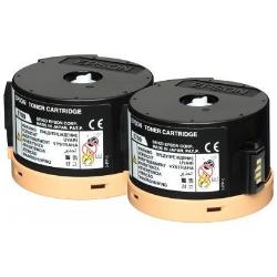 Epson CONSUMABILI STAMPANTI LASER RETURN-TONER CARTRIDGE NERO (IN CONFEZIONE DOPPIA).LA VENDITA DEL     PRODOTTO È SOGGETTA A SPECIFICHE CONDIZIONI LA CARTUCCIA TONER VIENE