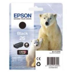 Epson CONSUMABILI STAMPANTI GETTO SINGLEPACK BLACK 26 CLARIA PREMIUM INK