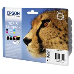 Epson CONSUMABILI STAMPANTI GETTO MULTIPACK 4-COLOURS T0715 DURABRITE ULTRA INK