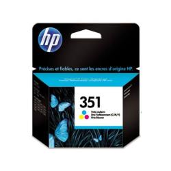 HP Inc CONSUMABILI STAMPANTI GETTO Cartuccia a getto d inchiostro HP 351  tricromia con inchiostri HP Vivera