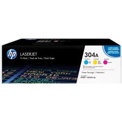 HP Inc CONSUMABILI STAMPANTI LASER HP 304A CYM Tri-Pack LaserJet Toner Cartridge