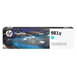 HP Inc CONSUMABILI STAMPANTI LASER Cartuccia ciano originale ad altissima capacità HP PageWide 981Y