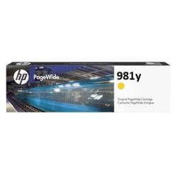 HP Inc CONSUMABILI STAMPANTI LASER Cartuccia giallo originale ad altissima capacità HP PageWide 981Y