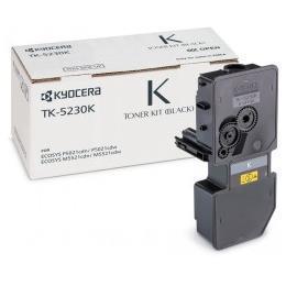 Kyocera Consumabili Multifunzione Laser TONER NERO TK-5230K PER ECOSYS P5021CDN/CDW / ECOSYS M5521CDN/CDW     ALTA CAPACITÀ 2600 PAGINE IN FORMATO A4 (ISO/IEC 19798)