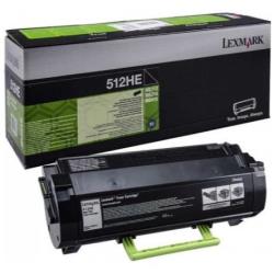 Lexmark CONSUMABILI STAMPANTI LASER 512HE CARTUCCIA CORPORATE AD ALTA RESA (5K)