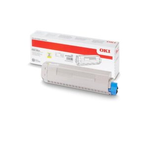 Oki CONSUMABILI STAMPANTI LASER TONER GIALLO MC853/873 DURATA 7300 PAGINE