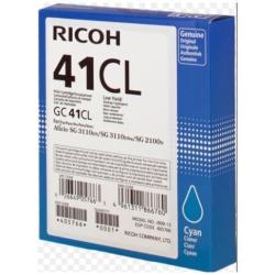 Ricoh CONSUMABILI STAMPANTI GETTO CARTUCCIA CIANO A DURATA RIDOTTA TYPE GC41LC X SG2100N-3110DN-3110DNW