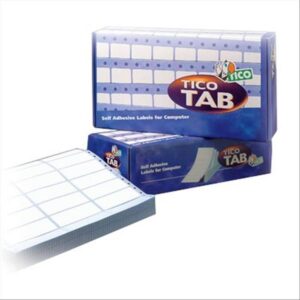 Tico Etichette Altri Formati AUTOADESIVE XPC F.TO 72X36 2 LARGH. BANDA 95-ETICHETTE X FANFOLD N°8  500PZ.      AGHI