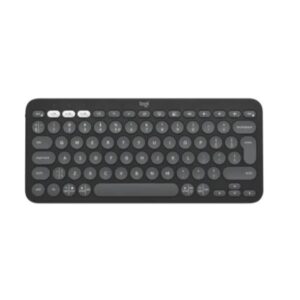 Logitech Tastiere K380s Pebble Keyboard 2 – Graphite