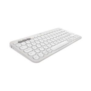 Logitech Tastiere K380s Pebble Keyboard 2 – Offwhite