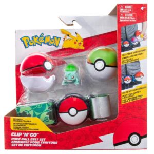 Rei Toys Playsets e Accessori Pokémon Clip  n  Go Poké Ball Set Cintura (Assortimento) 4