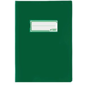 Favorit Copriquaderni CF24 COPRIQUADERNO A5 LACCATO LUCIDO  I M GREEN BIO-BASED  180MY VERDESCURO