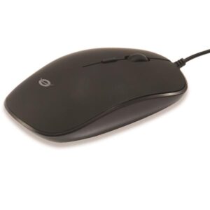 Conceptronic Mouse 4-Button Optical USB Mouse — DPI switch (800/1000/1200)  Suitable for both left and right-handed users  Rubberized finishing