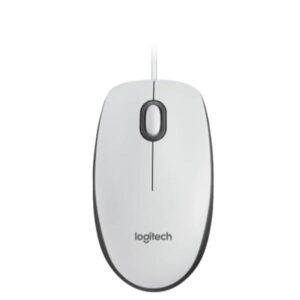 Logitech Mouse Logitech  Mouse M100 – WHITE – EMEA-808