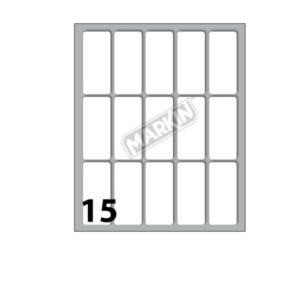 Markin Etichette Indirizzi / Pacchi CONF. 10 BUSTE ETIC. MARKIN 46X20