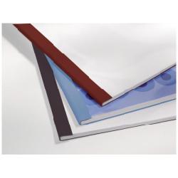 GBC Copertine termiche per rilegatura Cart. Termiche Leathergrain A4 240gr 1.5mm Rosso capacità fogli 15