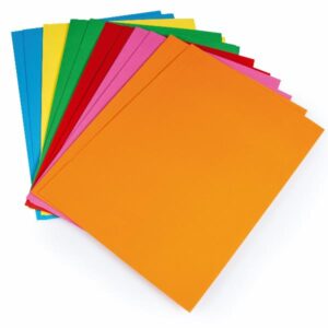 Brefiocart Cartelle e Cartelline CF50CARTELLINE COLOR SEMPLICE ROSSO