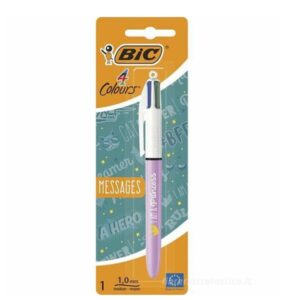 Bic Penne a Sfera BIC 4 COLOURS TYE DYE blister 1pz