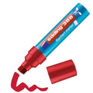 Edding Marcatori CF10MARCAT FLIPCHART BASE ACQ.ROSSO