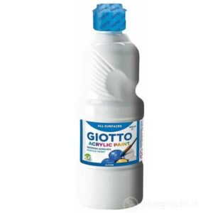 Giotto Tubi tempera FLACONE 500ML TEMERA ACRILIC BIANCO
